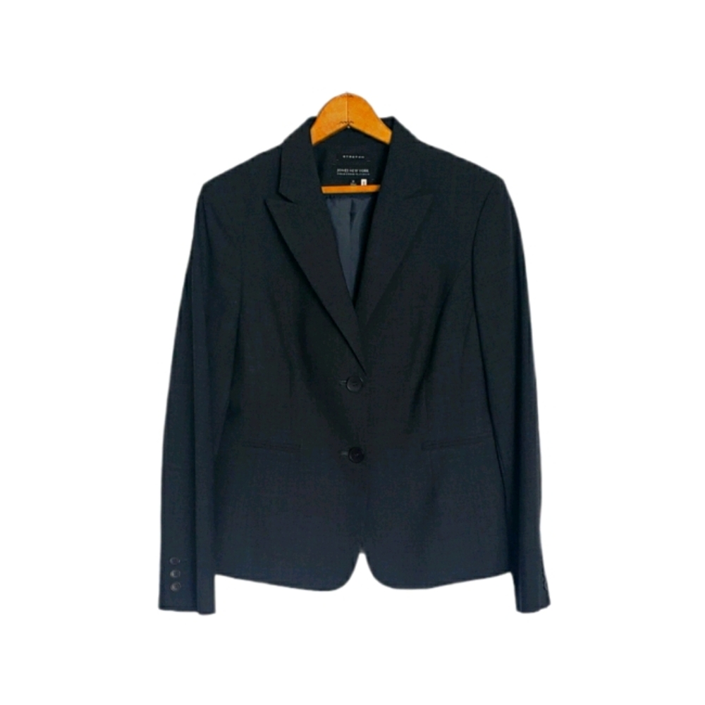 Jones New York Dark Grey Women's Suit Blazer